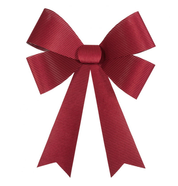 Bordeaux Red Bow Velvet 86cm