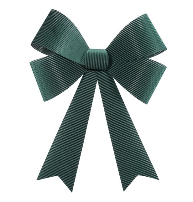 Ciemnozielona kokarda Velvet 86 cm