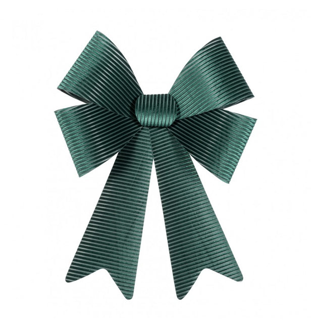 Ciemnozielona kokarda Velvet 66 cm