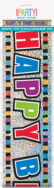 Kolorowa wstążka urodzinowa 3,65 m