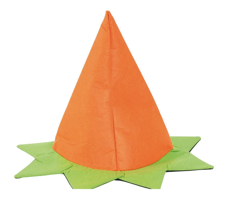 Halloweenowa czapka z dynią dla dziecka