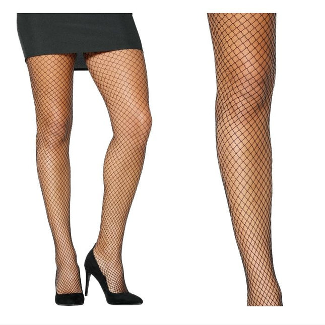 Halloweenowe rajstopy kabaretki czarne