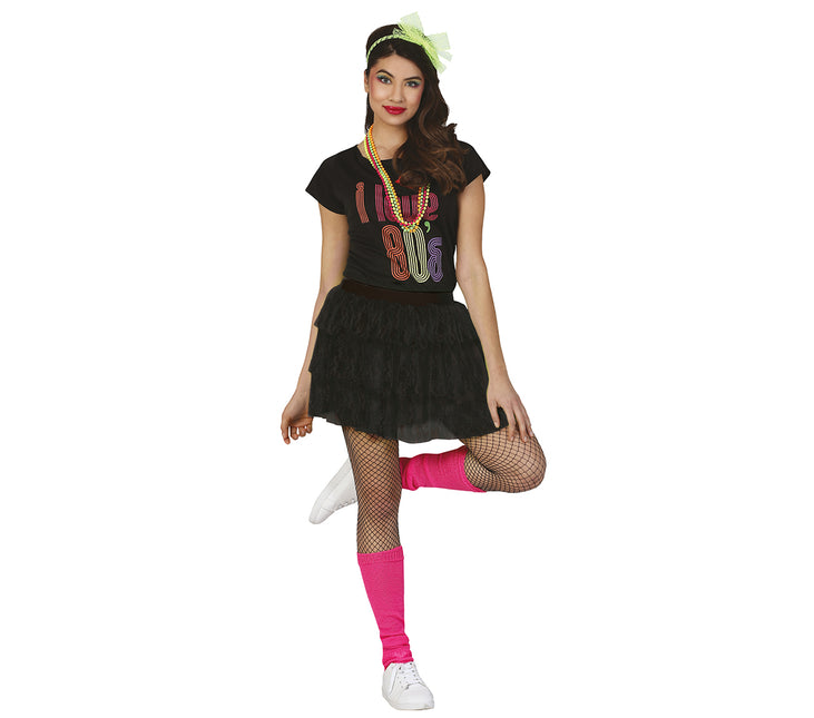 Spódnica z lat 80. czarna