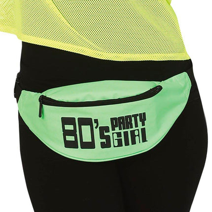 Zielona torba na biodra 80'S Party Girl