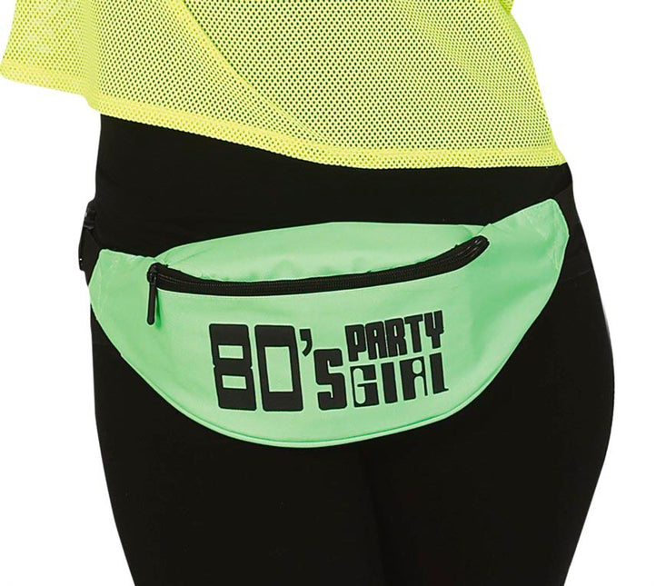 Zielona torba na biodra 80'S Party Girl