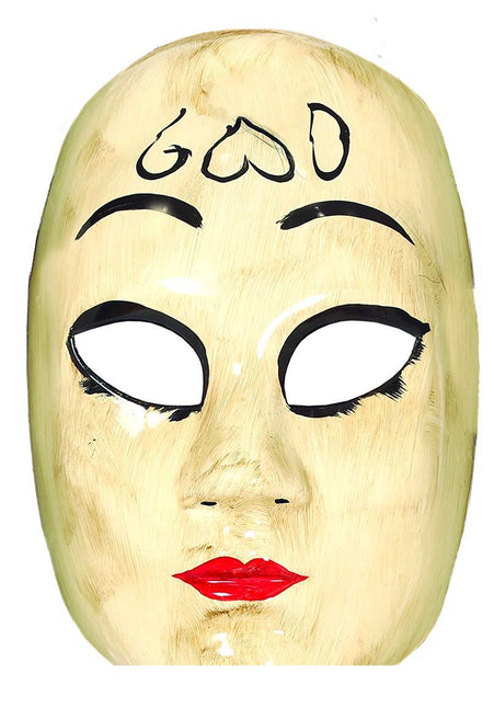 Maska na Halloween Serce