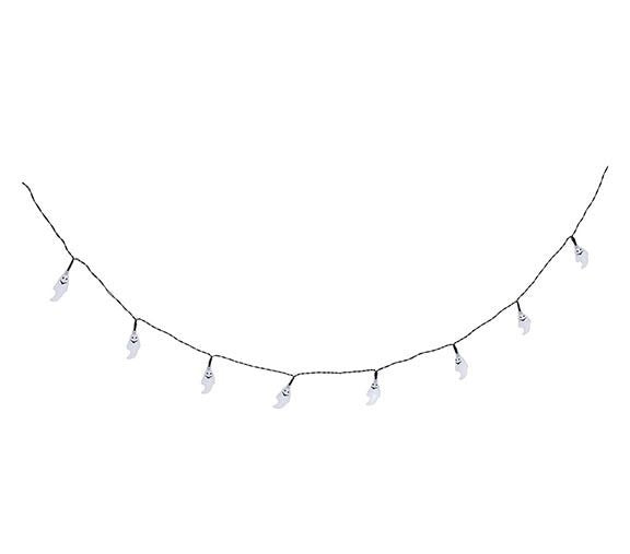 Halloweenowa girlanda świetlna LED Duchy 1,55 m