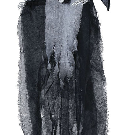 Halloweenowa lalka szkielet ze skrzydłami 60 cm