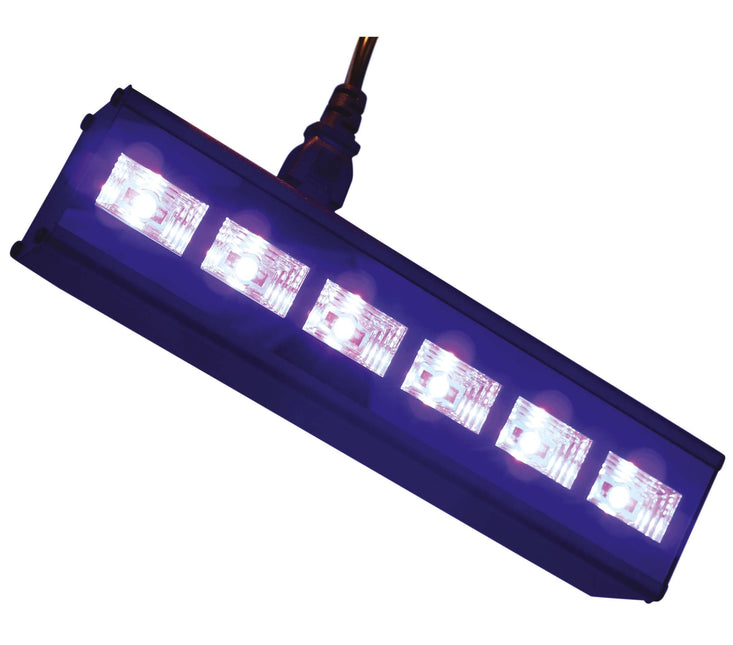 Halloweenowa lampa UV 6x3W