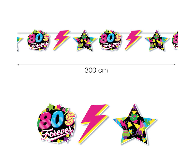 Girlanda Neon 80S 3m