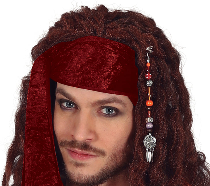 Męski kostium pirata z paskiem