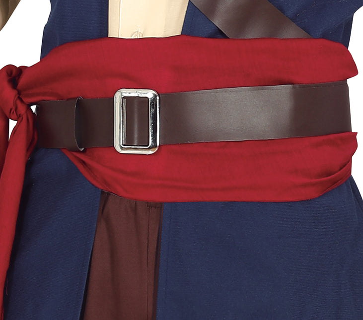 Męski kostium pirata z paskiem