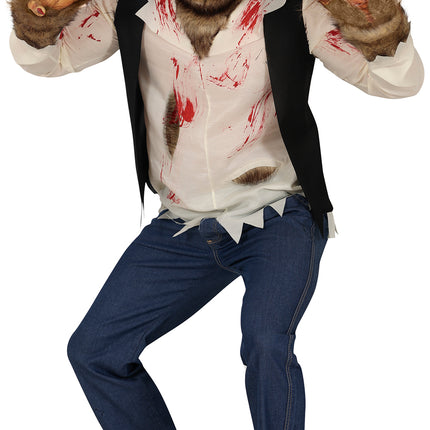 Kostium na Halloween dla mężczyzn Wilkołak