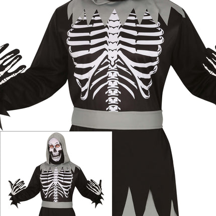 Kostium na Halloween Męski szkielet Mystic