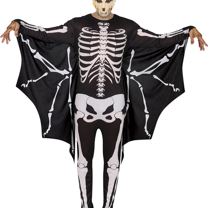 Kostium na Halloween Męski szkielet nietoperza