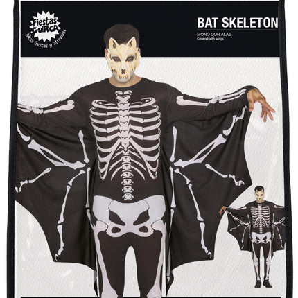 Kostium na Halloween Męski szkielet nietoperza