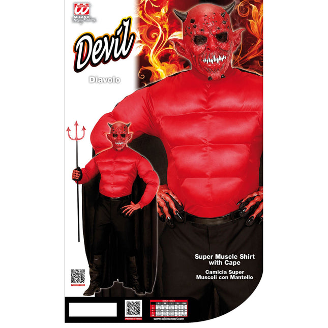 Kostium na Halloween męski Super Diabeł