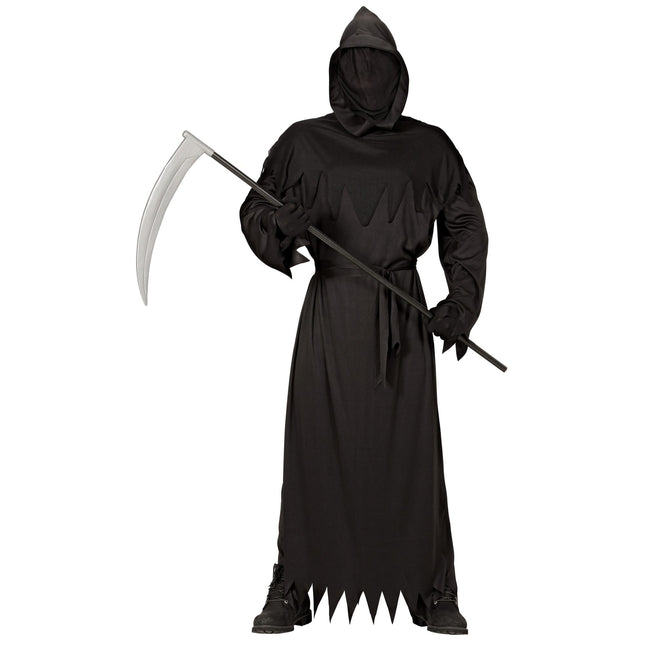 Czarny męski kostium grabarza na Halloween