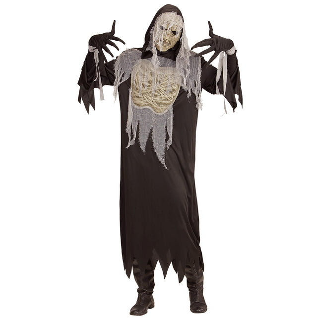 Kostium na Halloween Mumia męski 4-częściowy
