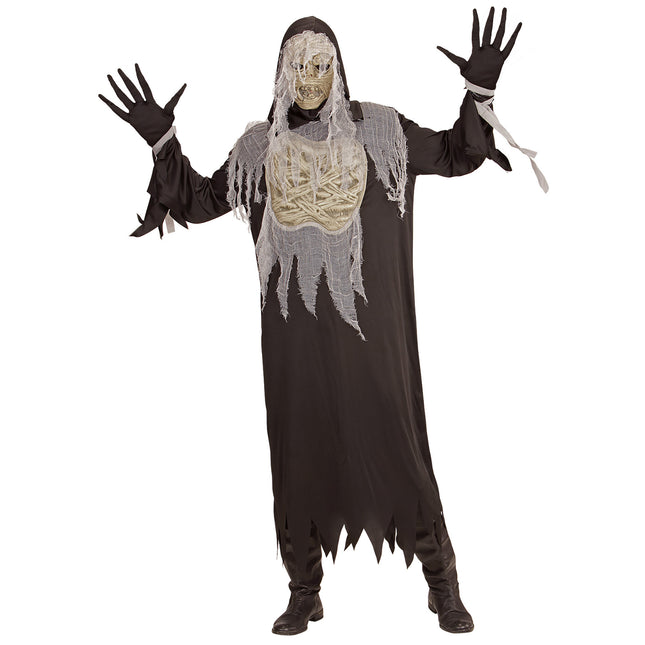 Kostium na Halloween Mumia męski 4-częściowy
