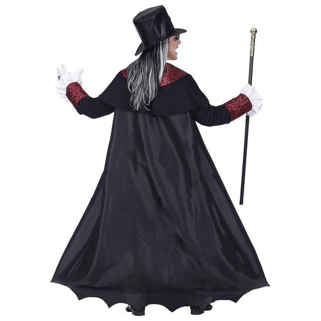 Kostium na Halloween męski Wampir 4-częściowy
