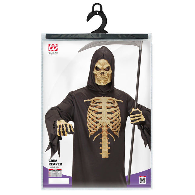 Kostium na Halloween męski Szkielet Żniwiarza