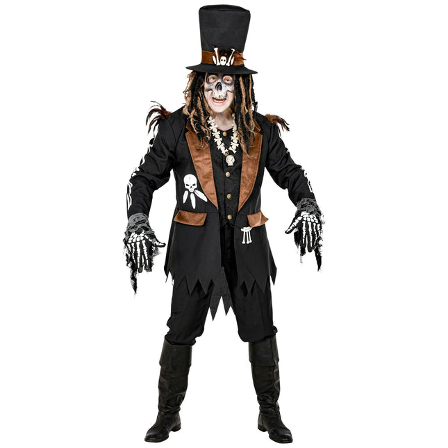 Kostium na Halloween męski Voodoo 3-częściowy