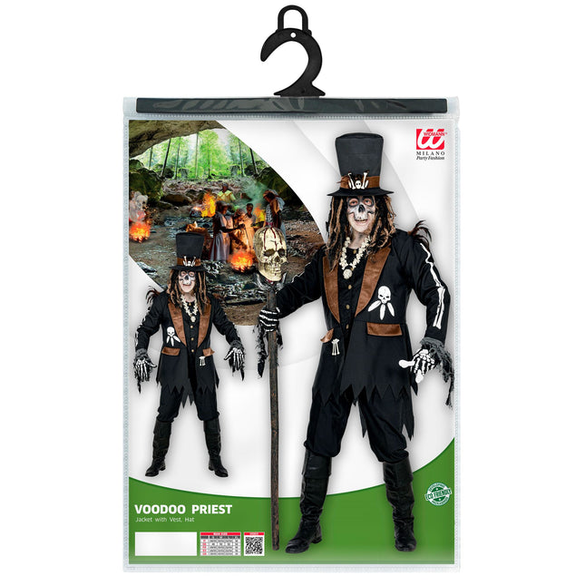 Kostium na Halloween męski Voodoo 3-częściowy