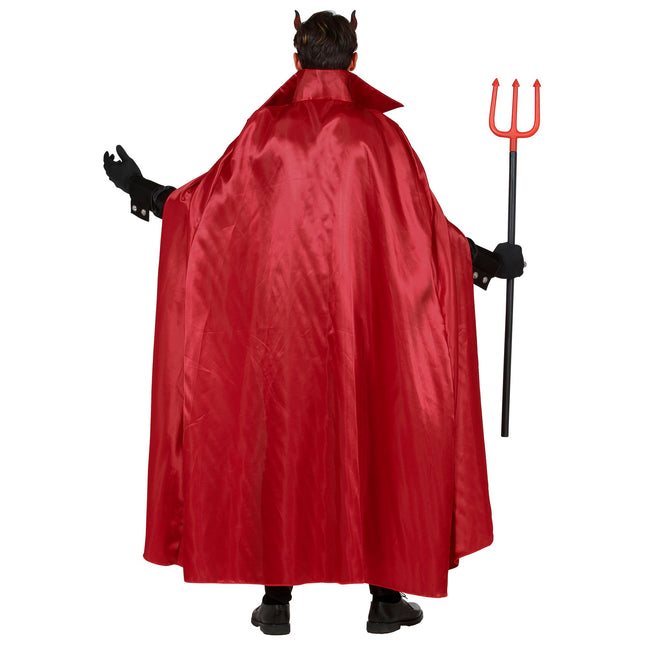 Kostium na Halloween Diabeł męski czarno-czerwony