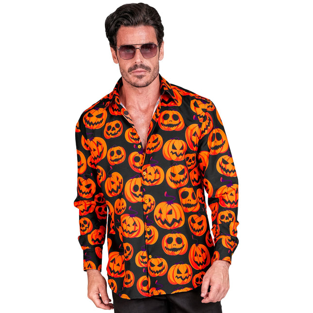Halloweenowa koszulka z dynią