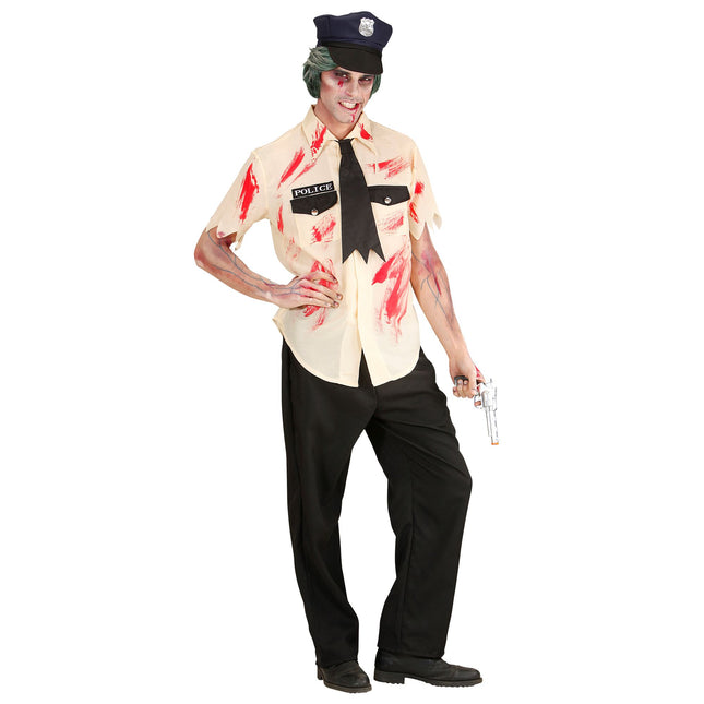 Kostium na Halloween Policja Zombie