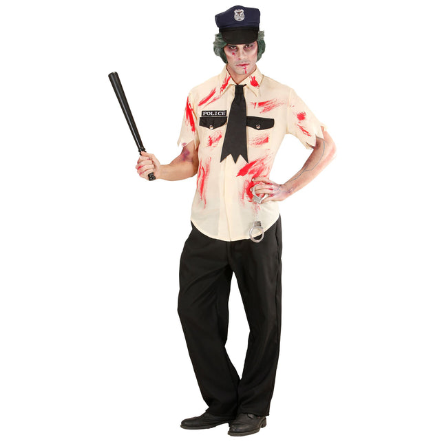 Kostium na Halloween Policja Zombie