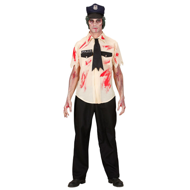 Kostium na Halloween Policja Zombie