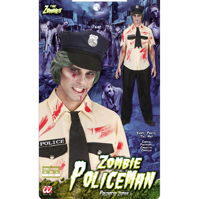 Kostium na Halloween Policja Zombie