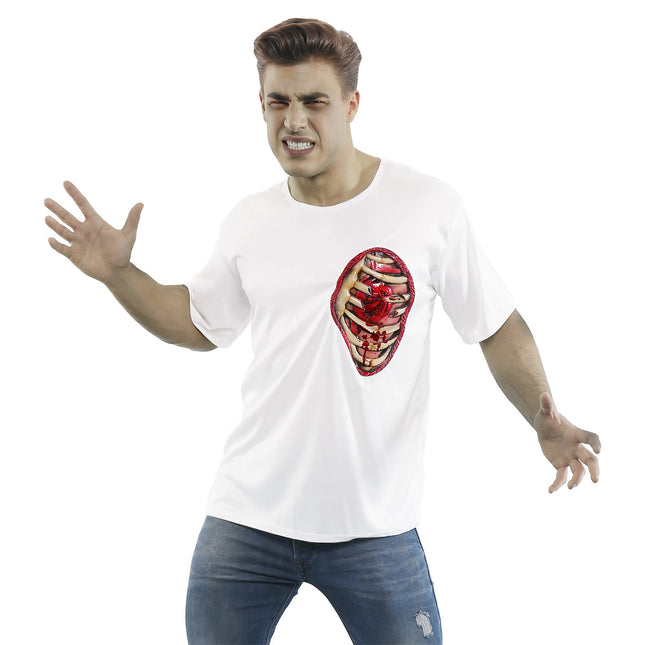 Koszula męska w prążki na Halloween