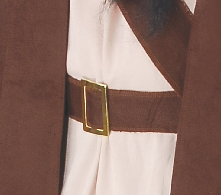 Brązowy kostium pirata