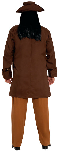 Brązowy kostium pirata