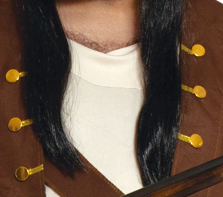 Brązowy kostium pirata