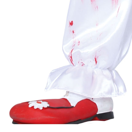 Kostium zabójczego klauna na Halloween dla mężczyzn Krew
