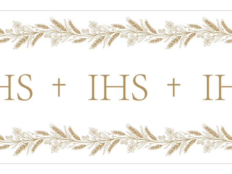 Communie Tafelloper 5m van Partydeco koop je bij Partywinkel