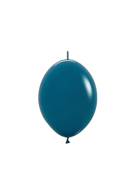 Donkerblauwe Ballonnen Voor Ballonnenslinger 15cm 50st van Sempertex koop je bij Partywinkel