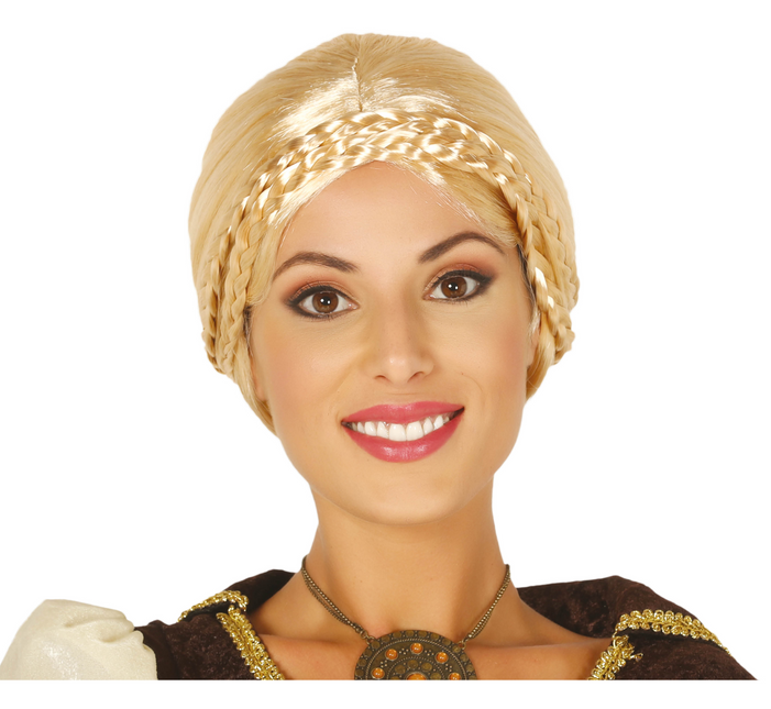 Węzeł peruki blond