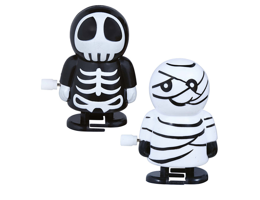 Halloween Wind-Up Zombies 5cm 12szt