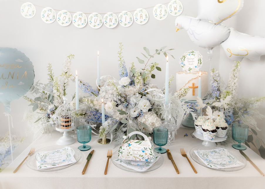 Formy do babeczek Kwiaty 6szt