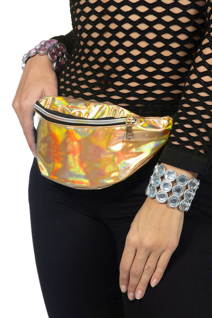 Złota torba biodrowa