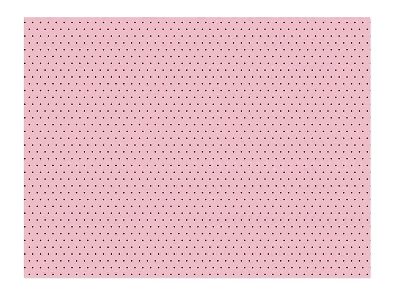 Podkładki Różowo Czarne 40cm 6szt