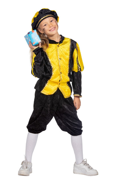 Pietenpak Kind Yellow/Black Luxe