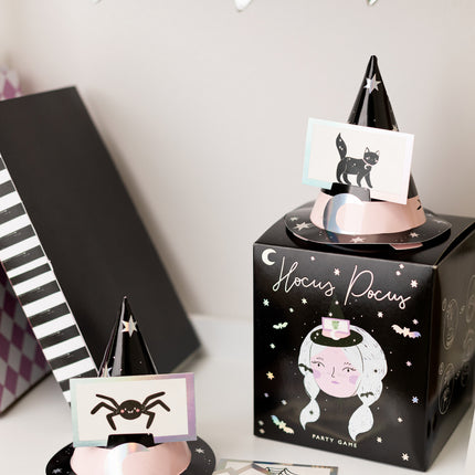 Halloweenowa gra karciana Kim jestem 46 elementów