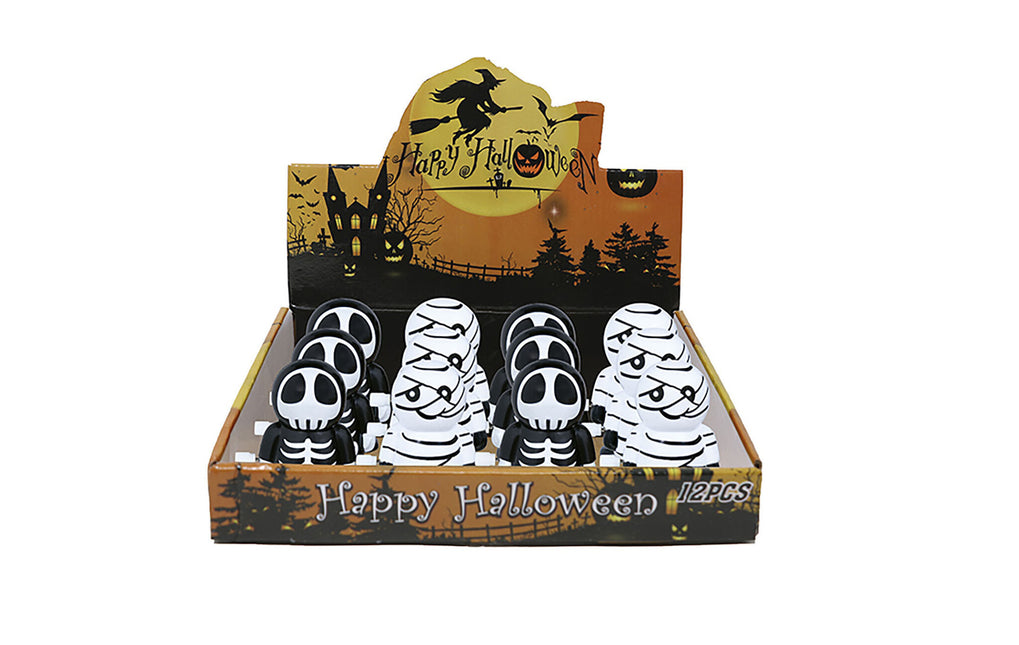 Halloween Wind-Up Zombies 5cm 12szt