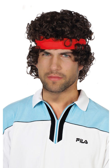 Brązowa peruka Mecroe